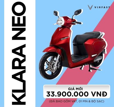 XE MÁY ĐIỆN VINFAST KLARA NEO