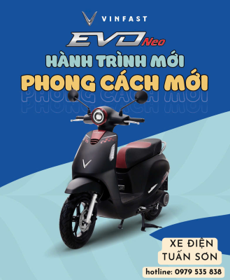 XE MÁY ĐIỆN VINFAST EVO Lite Neo