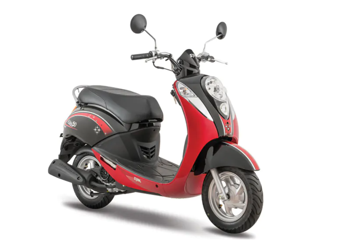 XE GA SYM ELITE 50CC ĐỎ